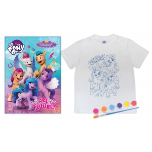 MY LITTLE PONY We ARE the FUTURE! + เสื้อยืด Every Pony can make a difference & สีเพนท์ DIY